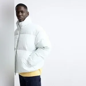 ZARA ダウンジャケットzara down puffer jacket Zara ダウンpuffer jacket - メルカリ